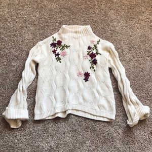 BP. Floral Sweater